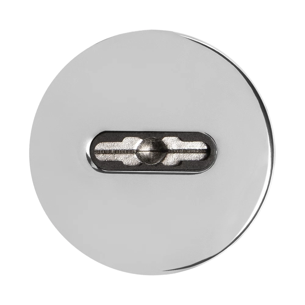 Фото Накладка на сувальдный замок ESC.S-auto.RLR/R.486 CP-8 хром (1шт.)