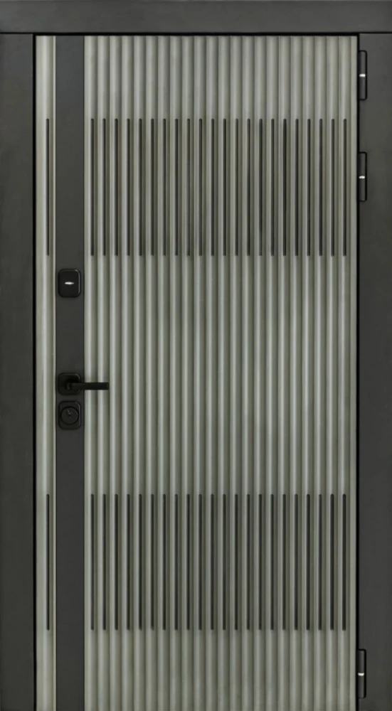 Входная дверь ДвериПРО Elfy ФЛ-701 (10мм, дуб шоколад) DPRO198039 внешняя сторона