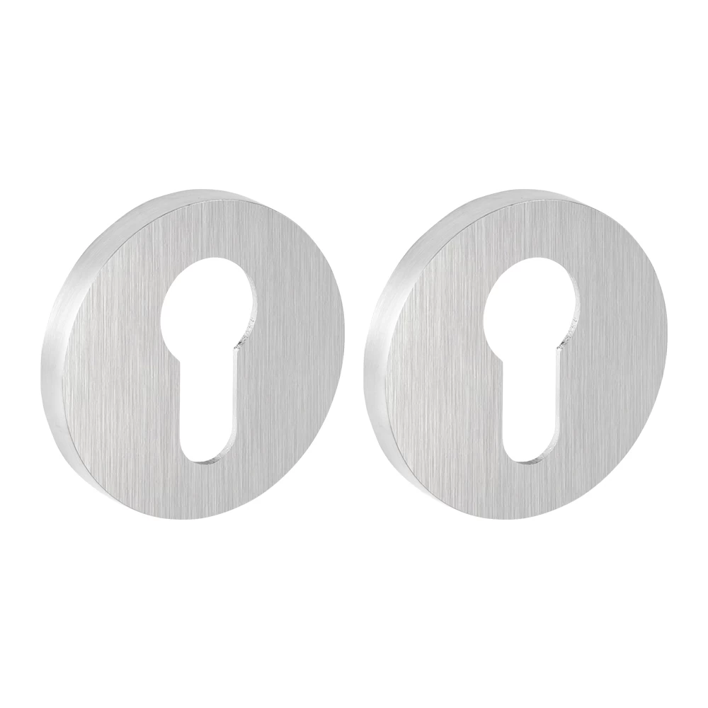 Фото Накладка на цилиндр ET.R.SLR52 SSC-16 сатинированный хром