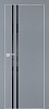 Межкомнатная дверь PX-11  AL кромка с 4-х ст. Серый матовый